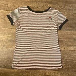 stripe baby girl shirt